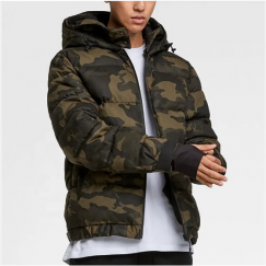 Mens Camouflage Down Jacket