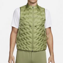 Sleeveless Multi-Paneled Down-Filling Quilted Puffer Vest