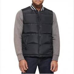 Sleeveless Warm Baseball Jacket Vest