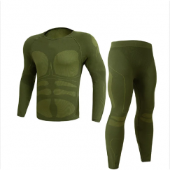 3 Sets Autumn Winter Sports Compression Thermal Underwear Set