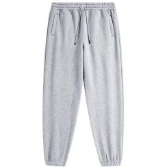 5 pcs Fleece Cotton Sweatpants Casual Men's Pants